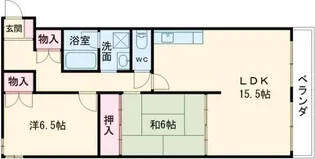 メゾン・デ・アムール【2階】の間取り