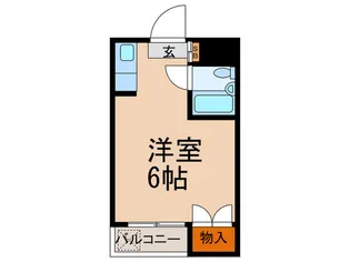 グリ-ンハイツ早稲田【3階】の間取り