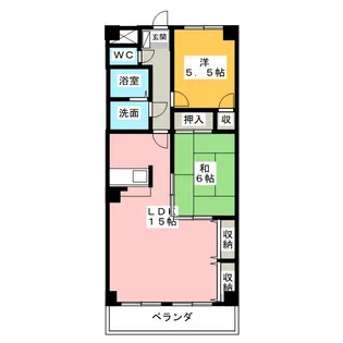 ファミーユ【3階】の間取り