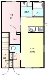 グレイス ノーティア B【1階】の間取り