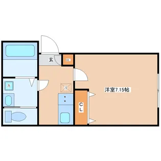 メゾン・ド・ラヴィエンヌ【2階】の間取り