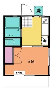 シティハイム【2階】の間取り