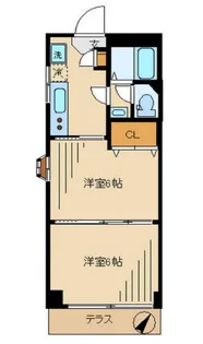 ベルバウム【1階】の間取り