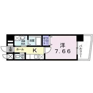 ラッフィナート羽田【4階】の間取り