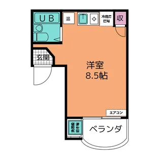 八事ミズキンビル【3階】の間取り