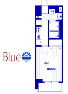 アンソレイユ横浜【3階】の間取り