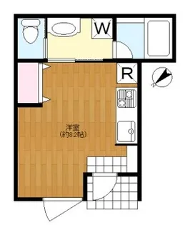 グレージュ根津【1階】の間取り