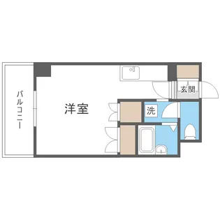 セゾン・ドゥ・ブランシェ北21条【4階】の間取り