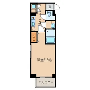 Castle伊都【5階】の間取り