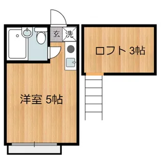 ベルハイムおぎくぼ【1階】の間取り