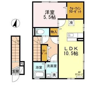 グランドスイート匠【2階】の間取り