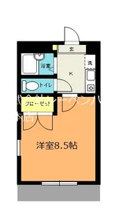 レジデンス宮前【1階】の間取り