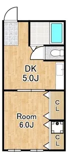 大正橋第一ビル【3階】の間取り