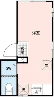 N・Y・TORTUGA【1階】の間取り