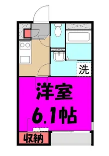 シャイン浦和【2階】の間取り