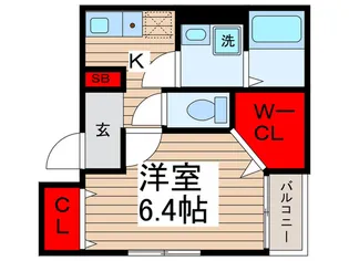 House E&I【3階】の間取り