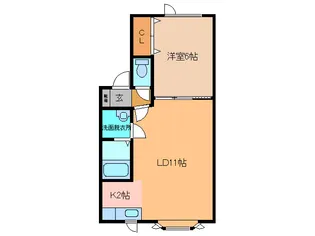 クラッセIII【1階】の間取り