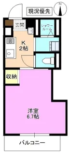 マンションストリーム【3階】の間取り