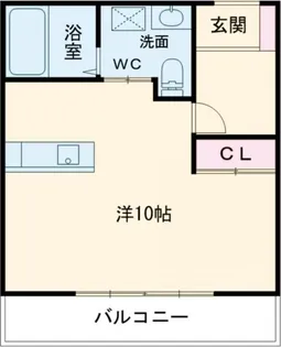 サニーハウス扇町【2階】の間取り