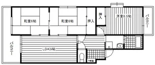 シャイニングコンポN【4階】の間取り