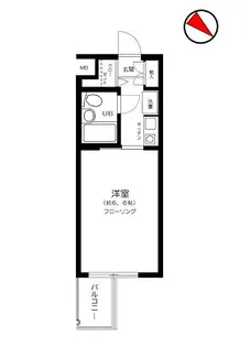 メゾンドール西荻窪【3階】の間取り