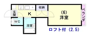 ソラーナ光陽【2階】の間取り