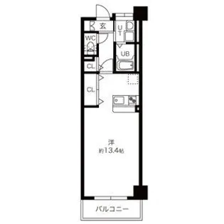 キャッスル常滑【1階】の間取り