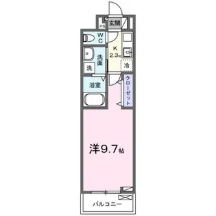 ヒカルサ坂戸【3階】の間取り