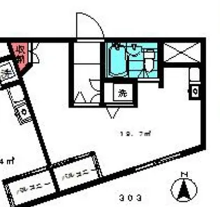 ミツヤハイム【3階】の間取り