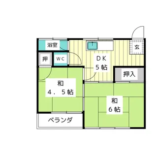 伊東荘【2階】の間取り