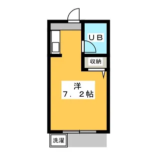 コーポあすなろ【1階】の間取り