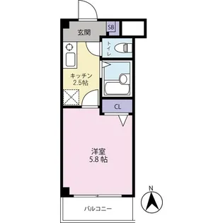 ユウ・ドリーム【1階】の間取り