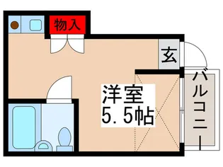 マコトハイツ【1階】の間取り