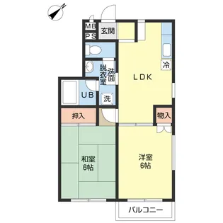 シールドガーデンI【2階】の間取り