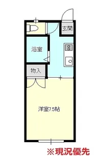 コンフォートユアーズ【1階】の間取り