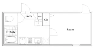 Bloom氷川台【1階】の間取り