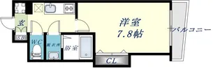 Luxe布施南【9階】の間取り