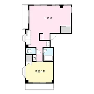 マンションクレール【3階】の間取り