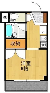Liberty Palace リバティパレス【2階】の間取り