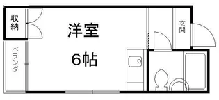 ハイツわかくさ【2階】の間取り