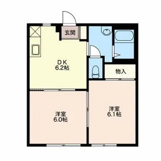 アンシャンテ【1階】の間取り