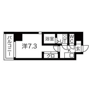 レクシア京橋DUO【5階】の間取り