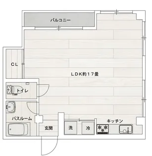 パールハイム【4階】の間取り