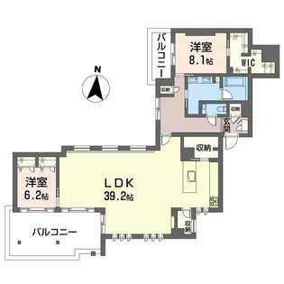 ザ・シグマ上杉【3階】の間取り