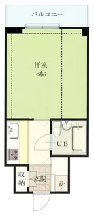 シティパレス本町【9階】の間取り