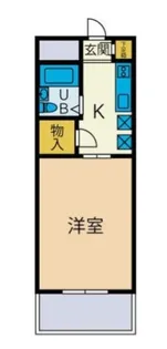 たかのハイツ【3階】の間取り
