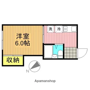 タナーハイツ【2階】の間取り