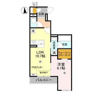 WEALTH JOTO II【3階】の間取り