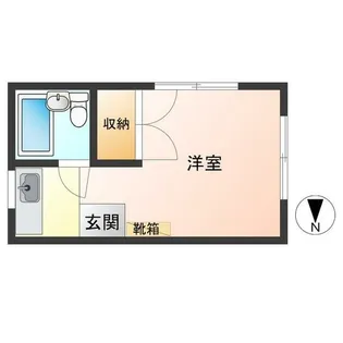 コーポ明和【3階】の間取り