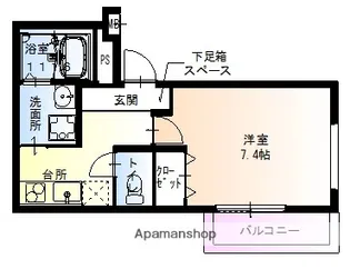 フジパレス西淡路III番館【1階】の間取り